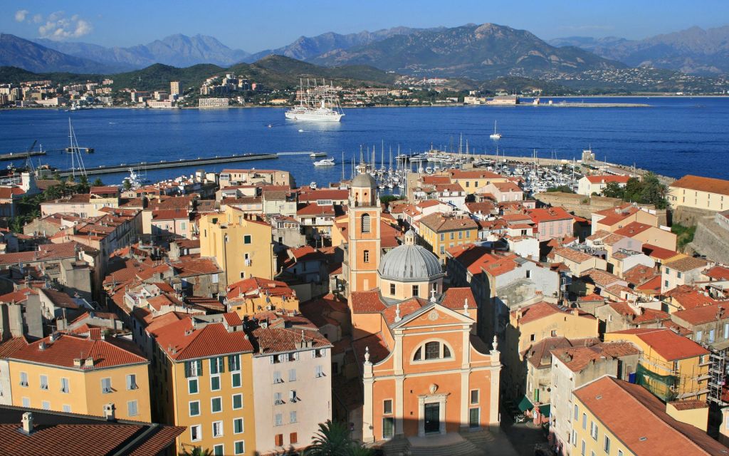 La vieille ville d'Ajaccio
